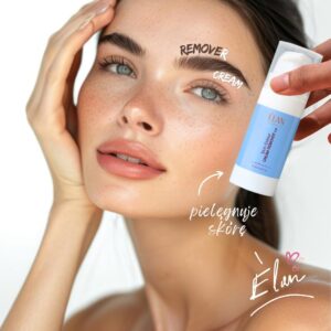 Cream Remover 2.0: Kremowy zmywacz farby do brwi 10ml Elan