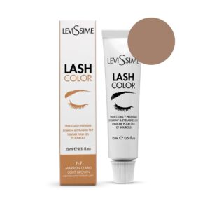 Kremowa Farba do brwi i rzęs Lash Color 15ml Levissime