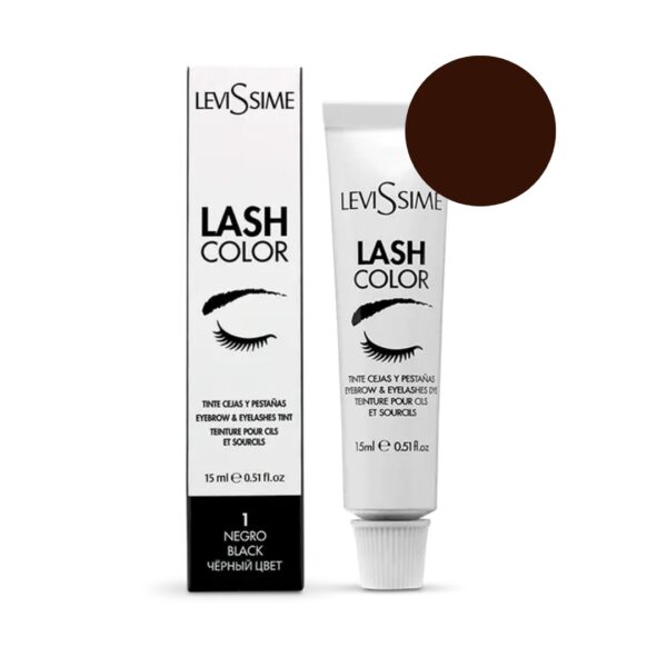Kremowa Farba do brwi i rzęs Lash Color 15ml Levissime