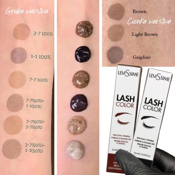 Aktywator 1.8% do farbowania brwi i rzęs Lash Activator 90ml Levissime