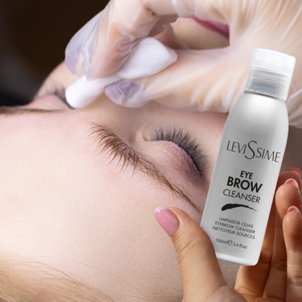 Odtłuszczacz do brwi i rzęs Cleanser 100ml Levissime