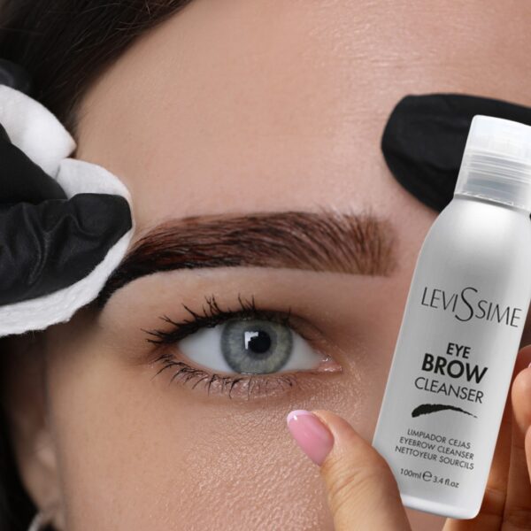 Odtłuszczacz do brwi i rzęs Cleanser 100ml Levissime