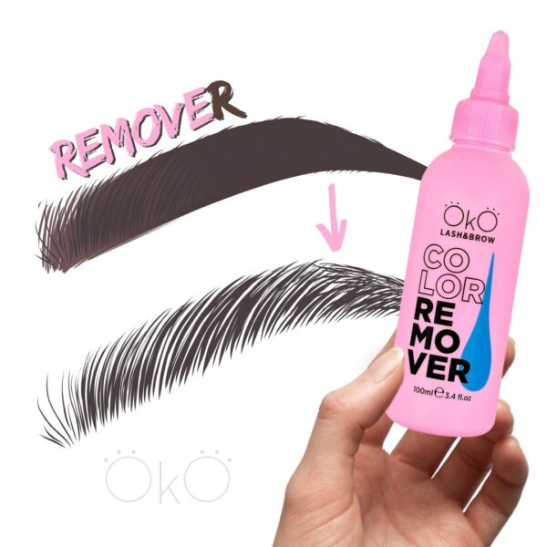 Color Remover do brwi farby henny Zmywacz 100 ml OkO