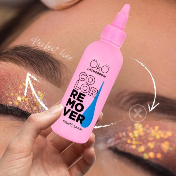 Color Remover do brwi farby henny Zmywacz 100 ml OkO