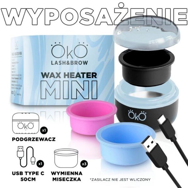 Mini Podgrzewacz do Wosku Wax Heater Oko
