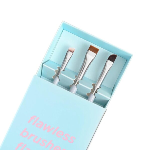 Zestaw Pędzli do Brwi "Flawless Brushes Flawless Brows" OKO