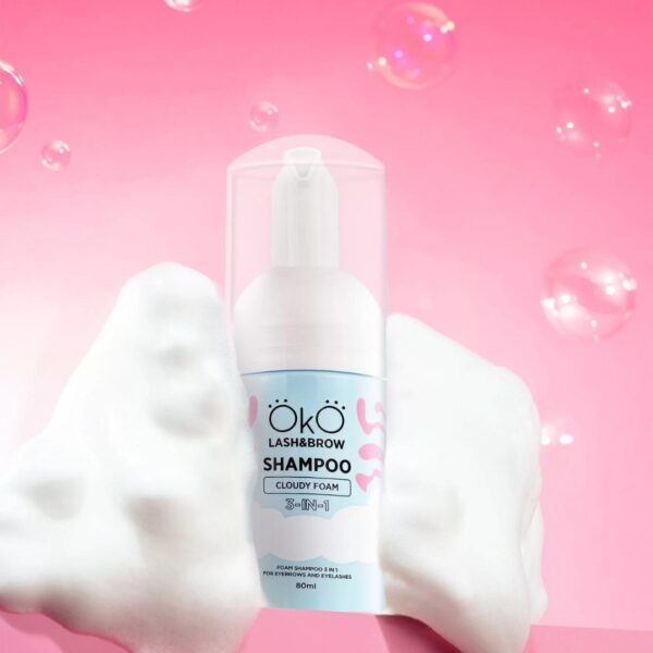 Szampon w Piance 3 w 1 do Brwi i Rzęs 80ml OKO