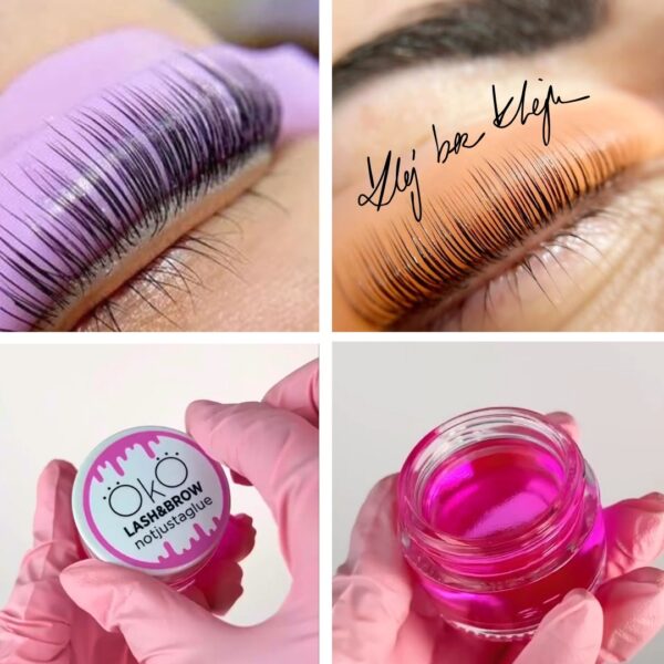 Balsam Do Laminacji Rzęs Klej Bez Kleju Lash Lami Balm 15ml OkO