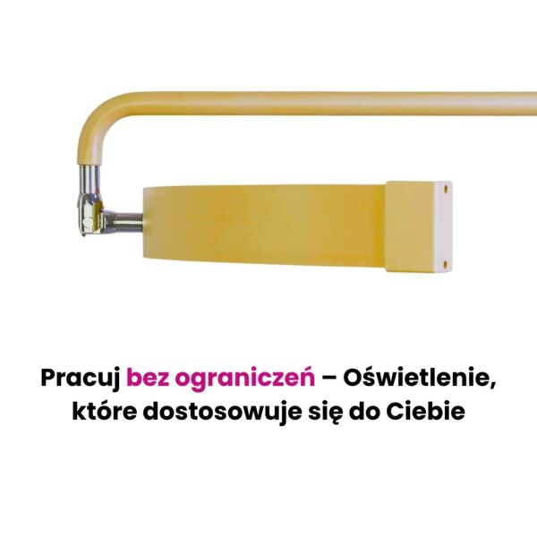 Lampa kosmetyczna POL Moon III - Złota, I-Coucou & Figuratti