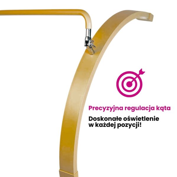 Lampa kosmetyczna POL Moon III - Złota, I-Coucou & Figuratti