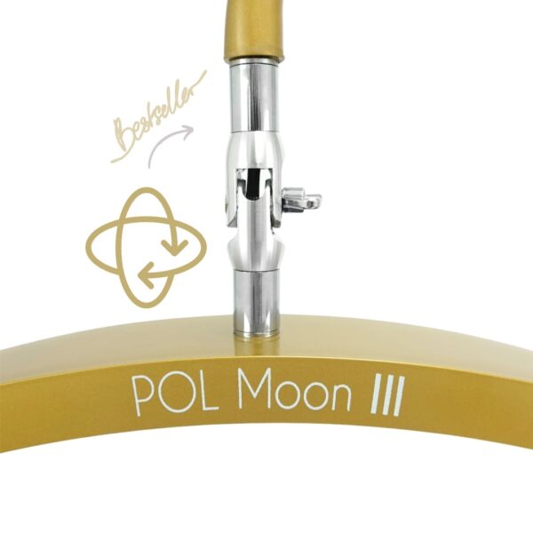 Lampa kosmetyczna POL Moon III - Złota, I-Coucou & Figuratti