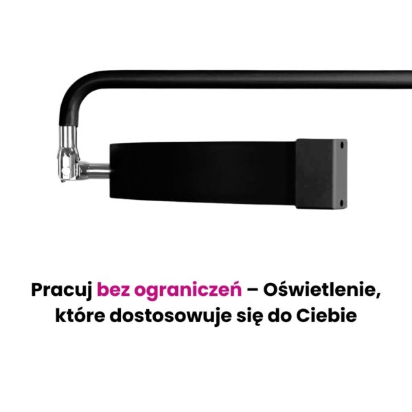 Lampa kosmetyczna POL Moon III - Czarna, I-Coucou