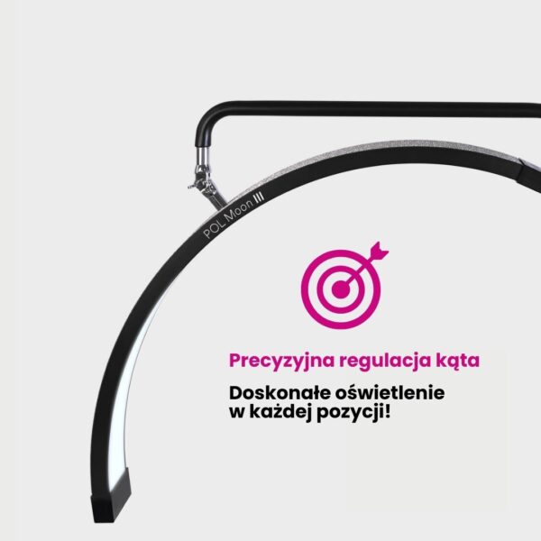 Lampa kosmetyczna POL Moon III - Czarna, I-Coucou