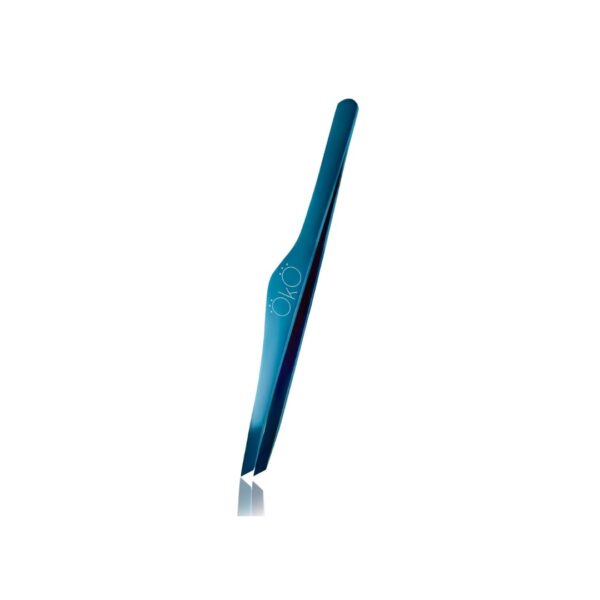 Pęseta do brwi skośna Blue Magic Premium OKO