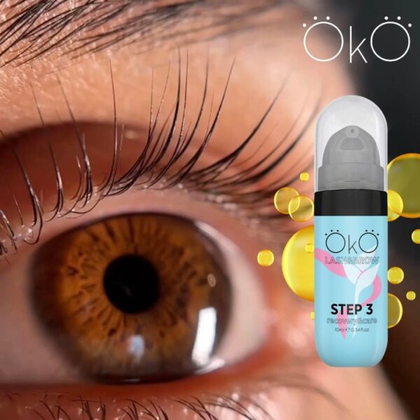 Odżywczy Preparat BTX po laminacji rzęs i brwi STEP 3 CARE&RECOVERY 10 ml OkO