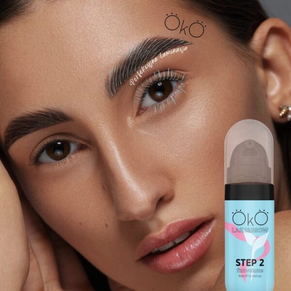 Preparat do laminacji rzęs i brwi Środek STEP 2 FIX&VOLUME 10 ml OkO