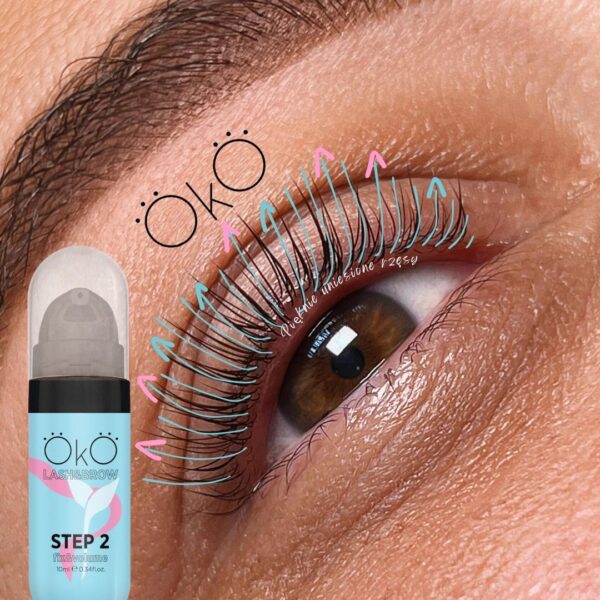 Preparat do laminacji rzęs i brwi Środek STEP 2 FIX&VOLUME 10 ml OkO