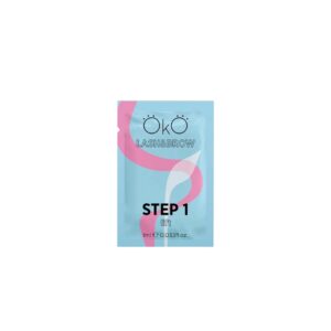 Preparat do Laminacji Rzęs i Brwi Saszetka STEP 1 LIFT 1 ml OkO