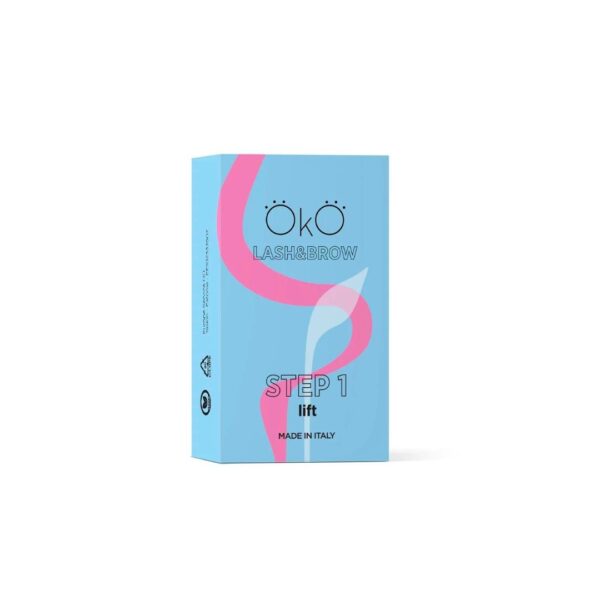 Preparat do Laminacji Rzęs i Brwi Saszetki STEP 1 LIFT Opakowanie 5x1 ml OkO