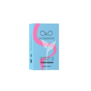 Preparat do Laminacji Rzęs i Brwi Saszetki STEP 2 FIX&VOLUME Opakowanie 5x1 ml OkO