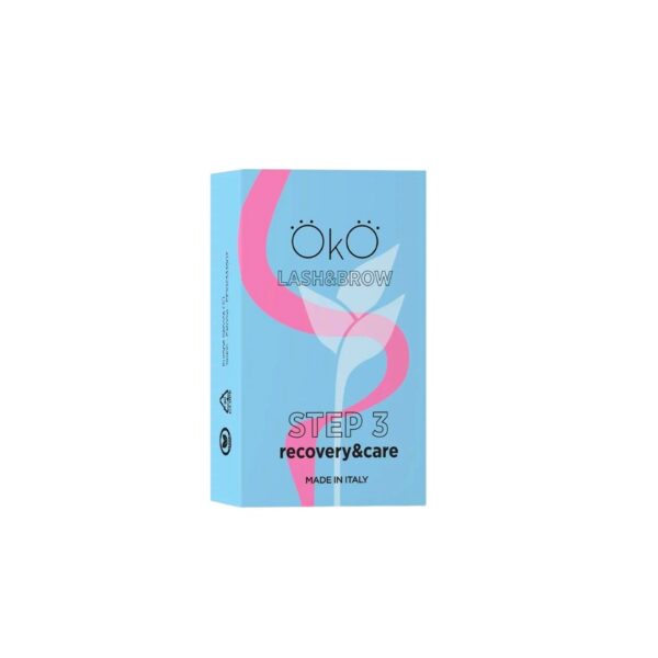 Odżywczy Preparat do Laminacji Rzęs i Brwi BTX Saszetki STEP 3 CARE&RECOVERY 5x1 ml OkO