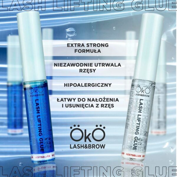 Mocny Klej do Liftingu Rzęs Lash Lifting Glue BLUE EDITION, 5 ml OKO