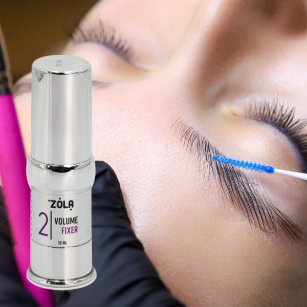 Preparat do laminacji brwi i rzęs Brow&Lash Lamination System Step 02 Volume Fixer 10ml Zola