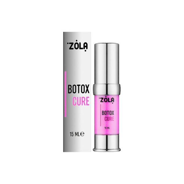 Różowa Maska Odżywcza BTX do Rzęs i Brwi 15ml Cure Zola