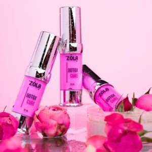 Różowa Maska Odżywcza BTX do Rzęs i Brwi 15ml Cure Zola