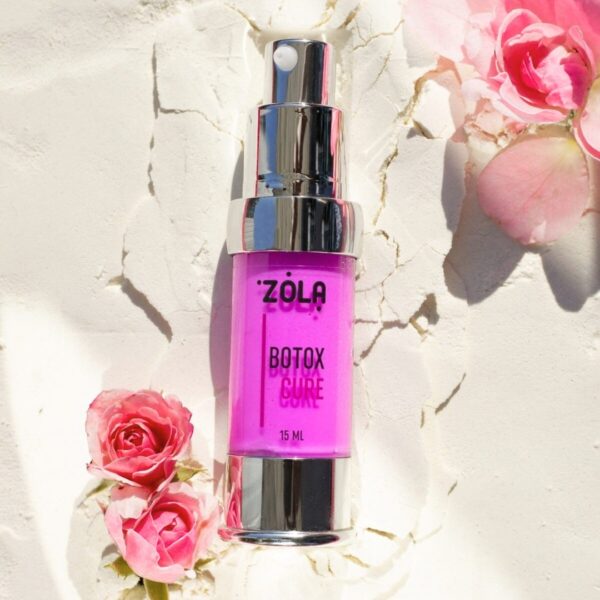 Różowa Maska Odżywcza BTX do Rzęs i Brwi 15ml Cure Zola