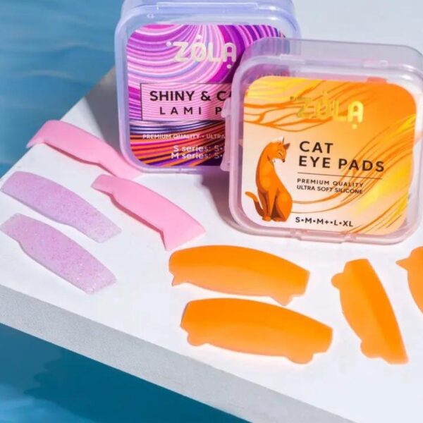 Wałeczki Silikonowe do Laminacji Rzęs Cat Eye Pads Zola