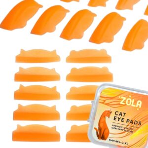 Wałeczki Silikonowe do Laminacji Rzęs Cat Eye Pads Zola