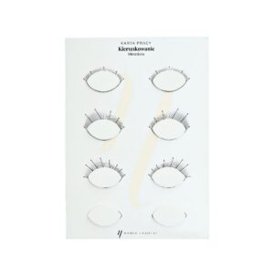 Karty Pracy do Kierunkowania Rzęs Noble Lashes
