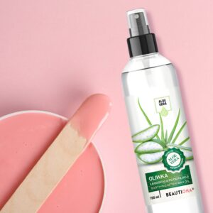 Oliwka Łagodząca po Depilacji Brwi | Twarzy z Aloesem Aloe Vera 150ml