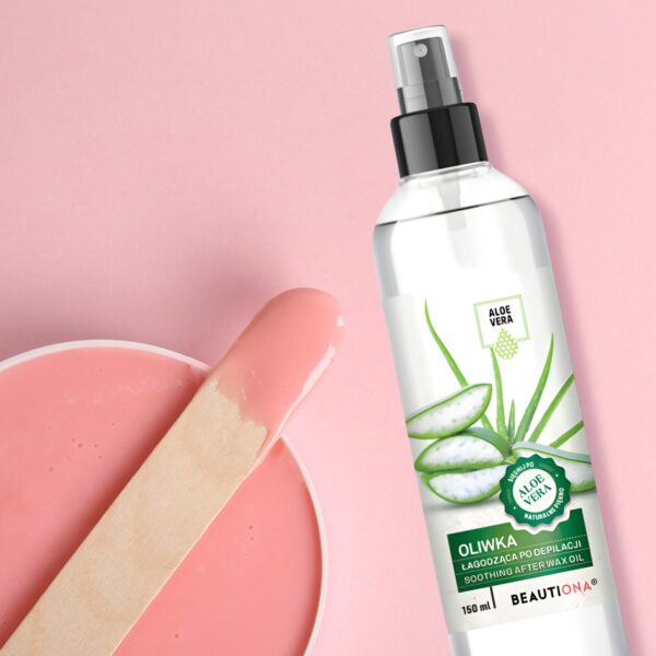 Oliwka Łagodząca po Depilacji Brwi | Twarzy z Aloesem Aloe Vera 150ml