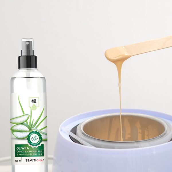 Oliwka Łagodząca po Depilacji Brwi | Twarzy z Aloesem Aloe Vera 150ml