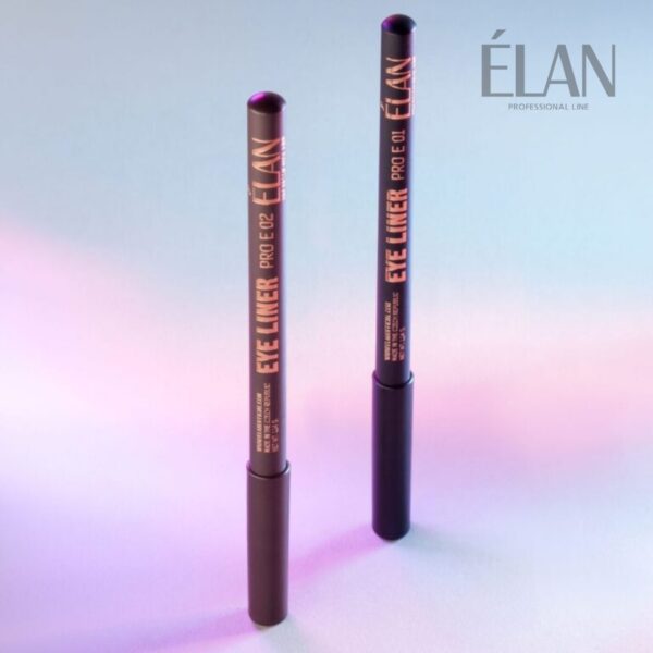 Kredka Pudrowa Ciemny Brąz B02 do geometrii Brwi Brow Liner Pro Elan