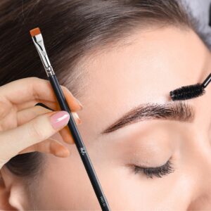 Prosty Pędzel do Geometrii Brwi Czyszczenia Linii Pro35 Hulu Brushes
