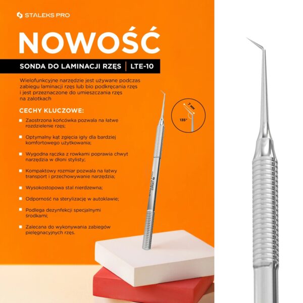 Sonda do Liftingu i Laminacji Rzęs Staleks LTE-10