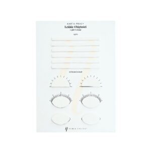 Karty Pracy do Przedłużania Rzęs - Lekkie Objętości | Light Volume Noble Lashes