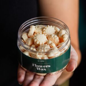 Rarity Flowers Wax PEARL Twardy Wosk do Depilacji Brwi, Wąsika 120g