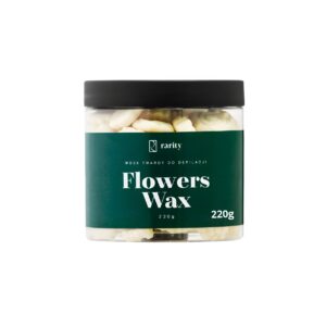 Rarity Flowers Wax PEARL – Twardy Wosk do Depilacji Brwi, Twarzy i Ciała 220g