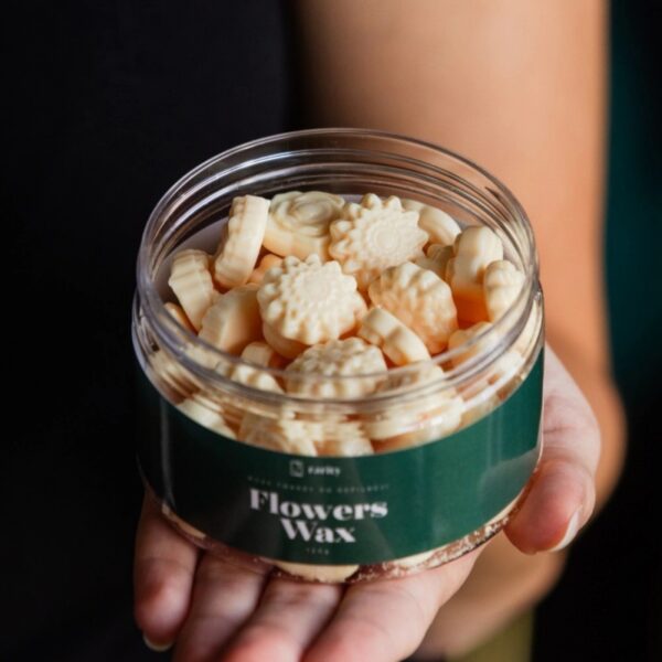 Rarity Flowers Wax PEARL – Twardy Wosk do Depilacji Brwi, Twarzy i Ciała 220g