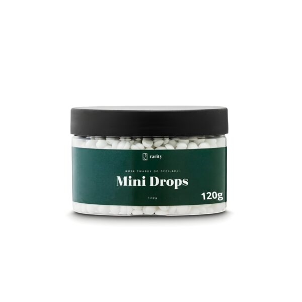 Mini Drops Wax Wosk Twardy 120g do Depilacji Twarzy, Bikini i Pach – Rarity