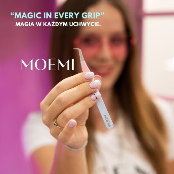 Slim Swan Ombre Moemi – Pęseta do Mega Volume i Light Volume