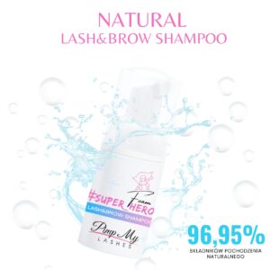 Szampon Super Hero Foam do Brwi i Rzęs Pimp My Lashes 30ml Nawilżenie i Oczyszczenie