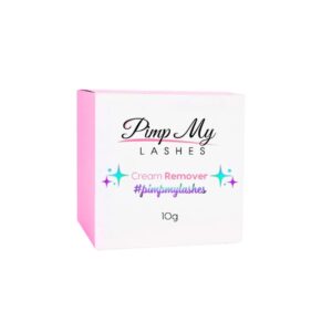 Termin ważności do 31.05.2026r. Pimp My Lashes Cream Remover 10g Kremowy Remover do Usuwania Sztucznych Rzęs
