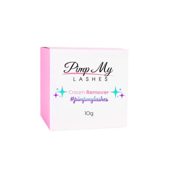 Termin ważności do 31.05.2026r. Pimp My Lashes Cream Remover 10g Kremowy Remover do Usuwania Sztucznych Rzęs