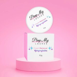 Termin ważności do 31.05.2026r. Pimp My Lashes Cream Remover 10g Kremowy Remover do Usuwania Sztucznych Rzęs