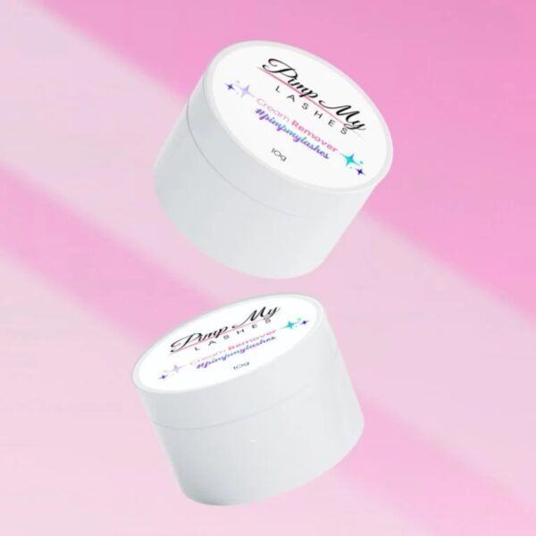 Termin ważności do 31.05.2026r. Pimp My Lashes Cream Remover 10g Kremowy Remover do Usuwania Sztucznych Rzęs